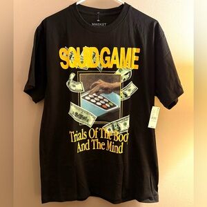 PACSUN MARKET NETFLIX SQUID GAME SIZE LARGE COTTON T-SHIRT NWT